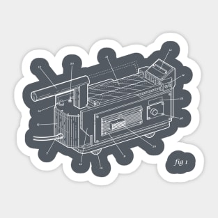 Ghost Trap Patent Sticker